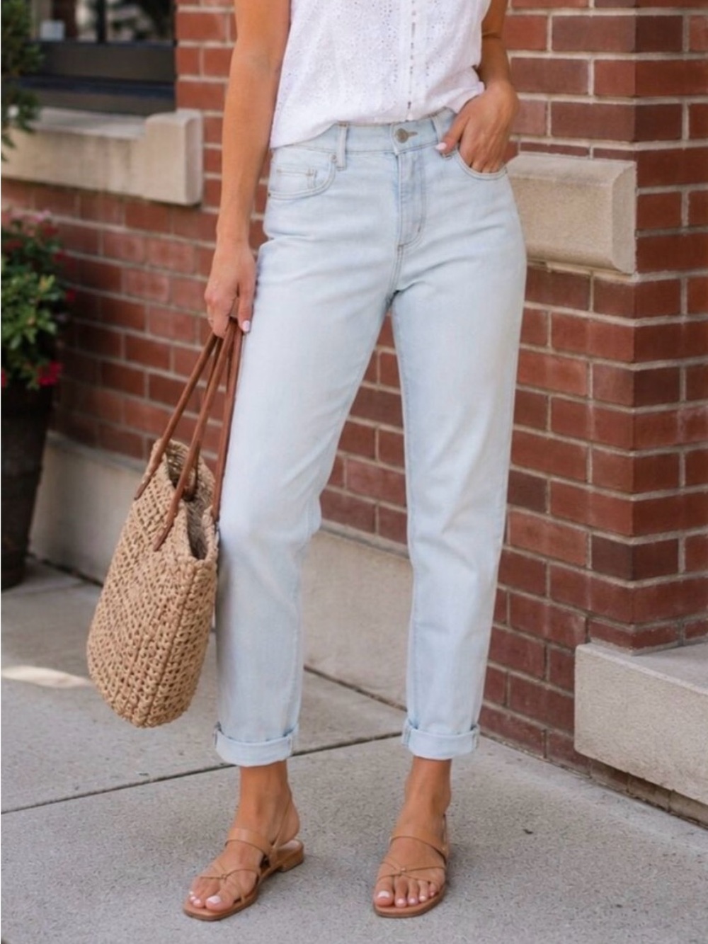 LOFT The Girlfriend Jeans